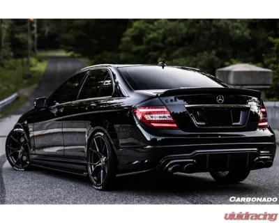 Mercedes-Benz Carbonado CFRP VS Style Trunk Spoiler W204 C-Class C63 AMG 2008-2014 - CFCMD-023