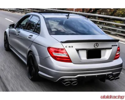 Mercedes-Benz Carbonado CFRP VS Style Trunk Spoiler W204 C-Class C63 AMG 2008-2014 - CFCMD-023