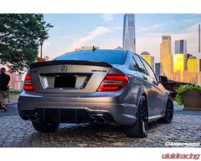 Mercedes-Benz Carbonado CFRP VS Style Trunk Spoiler W204 C-Class C63 AMG 2008-2014 - CFCMD-023