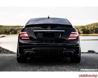 Mercedes-Benz Carbonado CFRP VS Style Trunk Spoiler W204 C-Class C63 AMG 2008-2014 - CFCMD-023