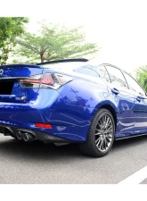 Carbonado FGCF AM Style Rear Lip w/ Exhaust Tips Lexus Lexus GS | GSF 2015-2020                                     - FGCFGS-OD-AM-RL - Image 12