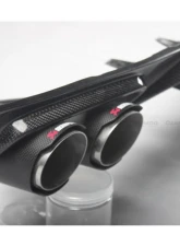 Carbonado FGCF AM Style Rear Lip w/ Exhaust Tips Lexus Lexus GS | GSF 2015-2020                                     - FGCFGS-OD-AM-RL - Image 6