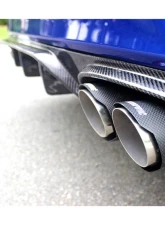 Carbonado FGCF AM Style Rear Lip w/ Exhaust Tips Lexus Lexus GS | GSF 2015-2020                                     - FGCFGS-OD-AM-RL - Image 9