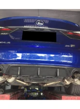 Carbonado FGCF AM Style Rear Lip w/ Exhaust Tips Lexus Lexus GS | GSF 2015-2020                                     - FGCFGS-OD-AM-RL - Image 10