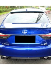 Lexus GS GSF 2015-2020 Carbonado CFRP AM Style Roof Spoiler GS-OD-AM-RS                                     - CFGS-OD-AM-RS - Image 2