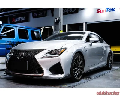 Carbonado CFRP AG Style Front Lip Lexus RC F 2015-2018 - CFLexusRC-OD-AG-FL