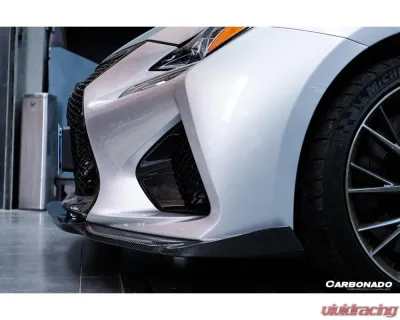 Carbonado CFRP AG Style Front Lip Lexus RC F 2015-2018 - CFLexusRC-OD-AG-FL