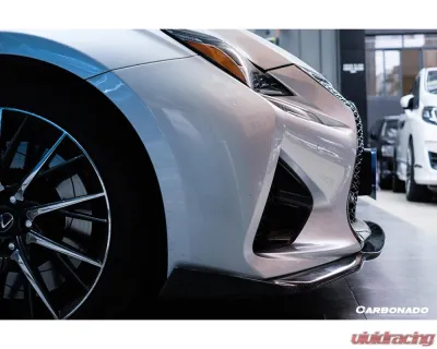 Carbonado CFRP AG Style Front Lip Lexus RC F 2015-2018 - CFLexusRC-OD-AG-FL
