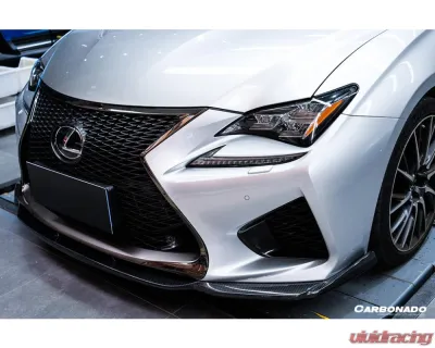 Carbonado CFRP AG Style Front Lip Lexus RC F 2015-2018 - CFLexusRC-OD-AG-FL