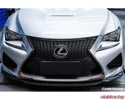 Carbonado CFRP AG Style Front Lip Lexus RC F 2015-2018 - CFLexusRC-OD-AG-FL