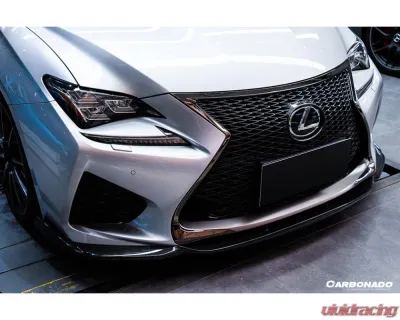 Carbonado CFRP AG Style Front Lip Lexus RC F 2015-2018 - CFLexusRC-OD-AG-FL