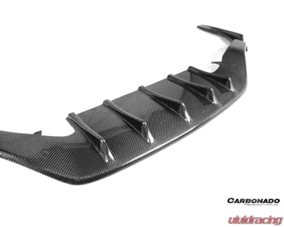 Carbonado CFRP LX Style Rear Diffuser Lexus RC F 2015-2018 - CFLexusRC-OD-LX-RD