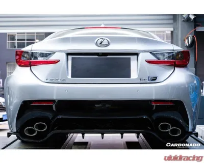 Carbonado CFRP LX Style Rear Diffuser Lexus RC F 2015-2018 - CFLexusRC-OD-LX-RD