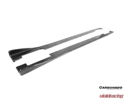 Carbonado CFRP LX Style Side Skirts Lexus RC F 2015-2018 - CFLexusRC-OD-LX-SS