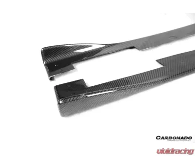 Carbonado CFRP LX Style Side Skirts Lexus RC F 2015-2018 - CFLexusRC-OD-LX-SS