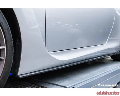 Carbonado CFRP LX Style Side Skirts Lexus RC F 2015-2018 - CFLexusRC-OD-LX-SS