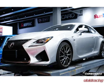Carbonado CFRP LX Style Side Skirts Lexus RC F 2015-2018 - CFLexusRC-OD-LX-SS