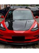 Carbonado Carbon Fiber VRS Style Front Lip for Tesla Model 3 2017-2023, CFRP Material                                     - CFModel3-OD-VRS-FL - Image 12