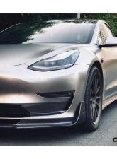 Carbonado Carbon Fiber VRS Style Front Lip for Tesla Model 3 2017-2023, CFRP Material                                     - CFModel3-OD-VRS-FL - Image 16