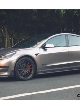 Carbonado Carbon Fiber VRS Style Front Lip for Tesla Model 3 2017-2023, CFRP Material                                     - CFModel3-OD-VRS-FL - Image 17