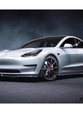 Carbonado Carbon Fiber VRS Style Front Lip for Tesla Model 3 2017-2023, CFRP Material                                     - CFModel3-OD-VRS-FL - Image 20