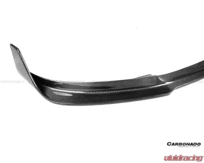 Carbonado Carbon Fiber VRS Style Front Lip for Tesla Model 3 2017-2023, CFRP Material - CFModel3-OD-VRS-FL