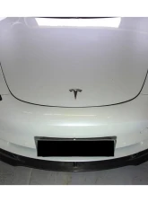 Carbonado Carbon Fiber VRS Style Front Lip for Tesla Model 3 2017-2023, CFRP Material                                     - CFModel3-OD-VRS-FL - Image 7