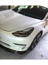 Carbonado Carbon Fiber VRS Style Front Lip for Tesla Model 3 2017-2023, CFRP Material                                     - CFModel3-OD-VRS-FL - Image 9