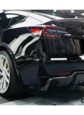 Carbonado CFRP VRS Style Rear Lip Diffuser Tesla Model 3 2017-2023                                     - CFModel3-OD-VRS-RL - Image 17
