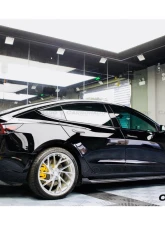 Carbonado CFRP VRS Style Rear Lip Diffuser Tesla Model 3 2017-2023                                     - CFModel3-OD-VRS-RL - Image 19