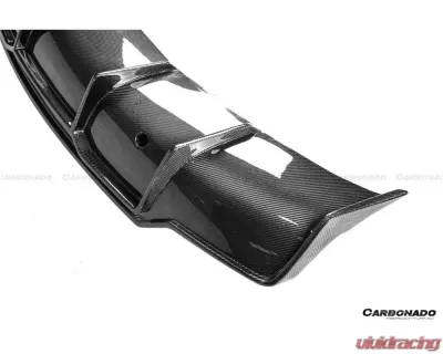 Carbonado CFRP VRS Style Rear Lip Diffuser Tesla Model 3 2017-2023 - CFModel3-OD-VRS-RL