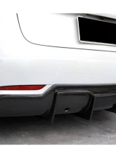Carbonado CFRP VRS Style Rear Lip Diffuser Tesla Model 3 2017-2023                                     - CFModel3-OD-VRS-RL - Image 4