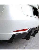 Carbonado CFRP VRS Style Rear Lip Diffuser Tesla Model 3 2017-2023                                     - CFModel3-OD-VRS-RL - Image 5