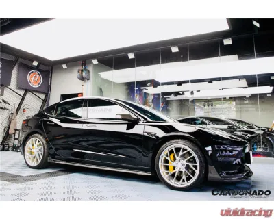 Carbonado CFRP VRS Style Side Skirts Tesla Model 3 2017-2023 - CFModel3-OD-VRS-SS