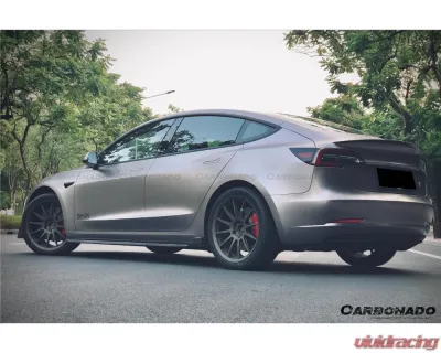 Carbonado CFRP VRS Style Side Skirts Tesla Model 3 2017-2023 - CFModel3-OD-VRS-SS
