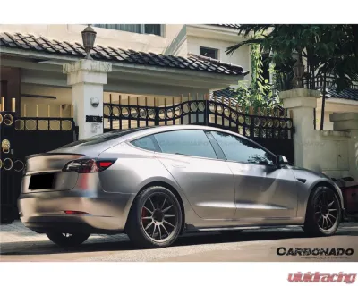 Carbonado CFRP VRS Style Side Skirts Tesla Model 3 2017-2023 - CFModel3-OD-VRS-SS