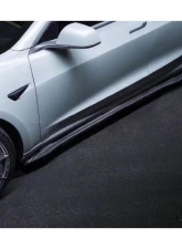 Carbonado CFRP VRS Style Side Skirts Tesla Model 3 2017-2023                                     - CFModel3-OD-VRS-SS - Image 17
