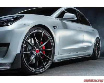 Carbonado CFRP VRS Style Side Skirts Tesla Model 3 2017-2023 - CFModel3-OD-VRS-SS