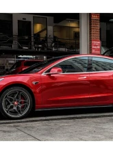 Carbonado CFRP VRS Style Side Skirts Tesla Model 3 2017-2023                                     - CFModel3-OD-VRS-SS - Image 8