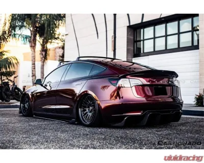 Carbonado CFRP VRS Style Trunk Spoiler for Tesla Model 3 2017-2023, Brand New - CFModel3-OD-VRS-TS