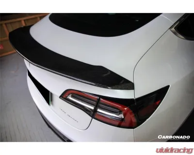 Carbonado CFRP VRS Style Trunk Spoiler for Tesla Model 3 2017-2023, Brand New - CFModel3-OD-VRS-TS