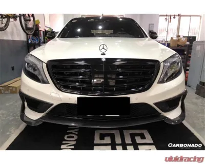 Carbonado CFRP BRS Style Front Bumper Air Vents Mercedes-Benz S63 AMG 2014-2017 - CFOD-W222.1BRS-FBV