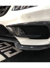 Carbonado Carbon Fiber BRS Style Front Lip for 2014-2017 Mercedes-Benz S63 AMG W222.1                                     - CFOD-W222.1BRS-FL - Image 3