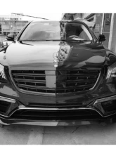 Mercedes-Benz W222.2 S63 AMG 2018-2020 Carbonado CFRP BRS Style Front Lip                                     - CFOD-W222BRS-FL - Image 12