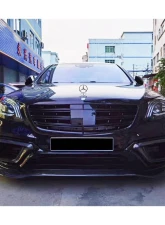 Mercedes-Benz W222.2 S63 AMG 2018-2020 Carbonado CFRP BRS Style Front Lip                                     - CFOD-W222BRS-FL - Image 16