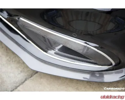 Mercedes-Benz W222.2 S63 AMG 2018-2020 Carbonado CFRP BRS Style Front Lip - CFOD-W222BRS-FL