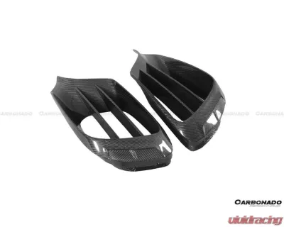 Carbonado CFRP MSY Style Front Bumper Vents Mercedes-Benz S63 AMG 2017-2020 - CFOD-W222MSY-FBV
