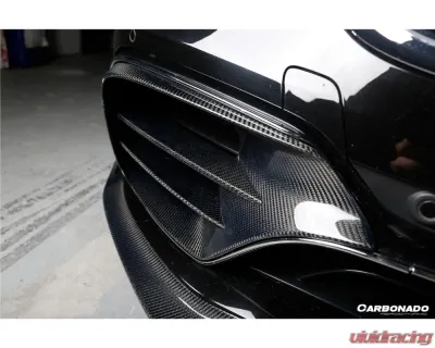 Carbonado CFRP MSY Style Front Bumper Vents Mercedes-Benz S63 AMG 2017-2020 - CFOD-W222MSY-FBV