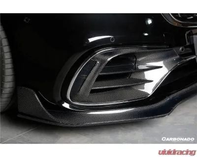 Carbonado CFRP MSY Style Front Bumper Vents Mercedes-Benz S63 AMG 2017-2020 - CFOD-W222MSY-FBV