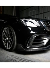 Carbonado CFRP MSY Style Front Bumper Vents Mercedes-Benz S63 AMG 2017-2020                                     - CFOD-W222MSY-FBV - Image 9